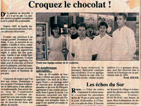 Patisserie, chocolaterie, confiserie, maitre artisan à Soual (81) : Dominique Andrieu